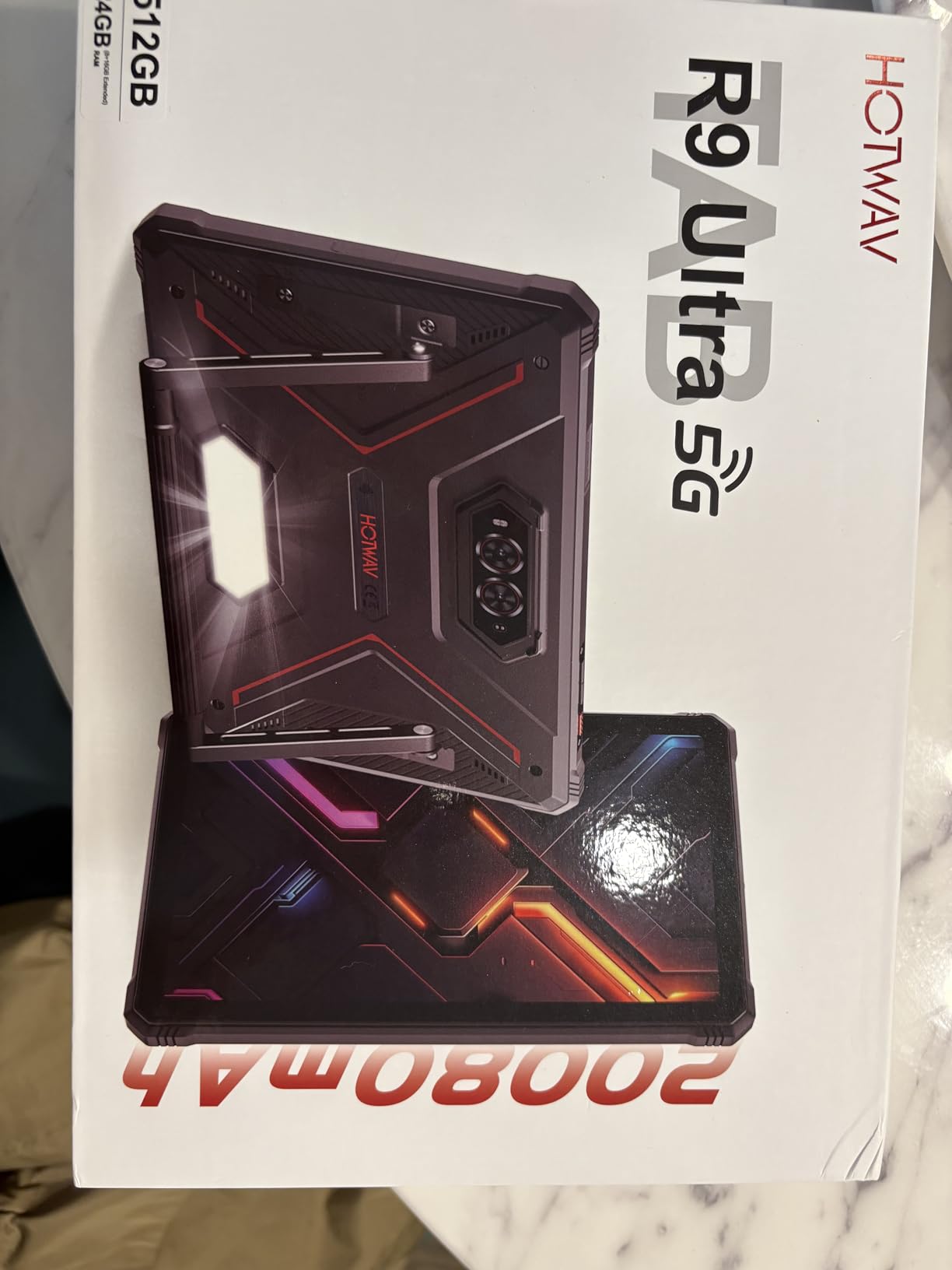 HOTWAV R9 Ultra 5G Rugged Tablet with Pen, 11