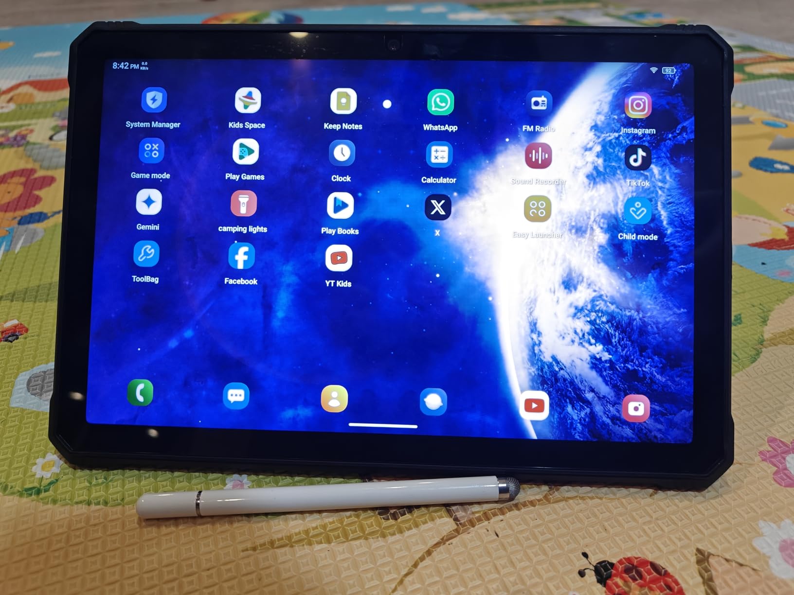 HOTWAV R9 Ultra 5G Rugged Tablet with Pen, 11