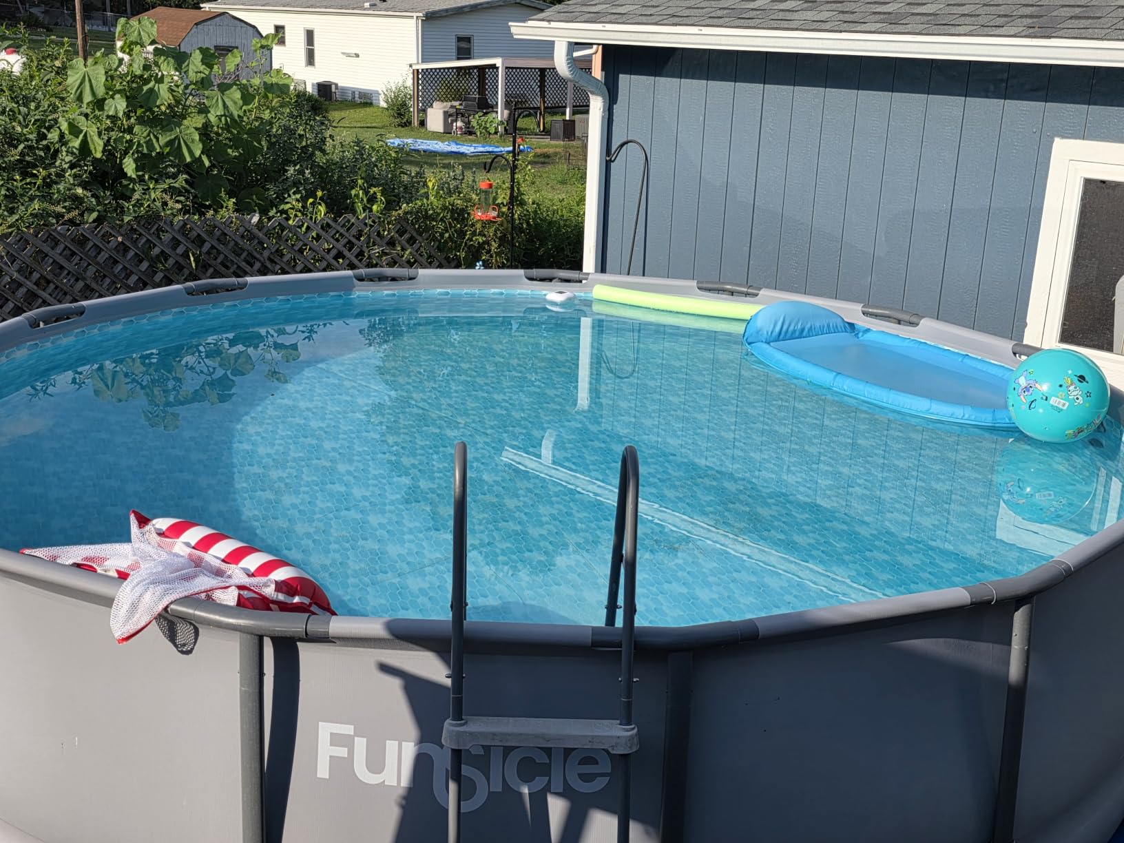 BIELMEIER Cordless Handheld Pool Vacuum 19 GPM with Telescopic Pole customer photo 1