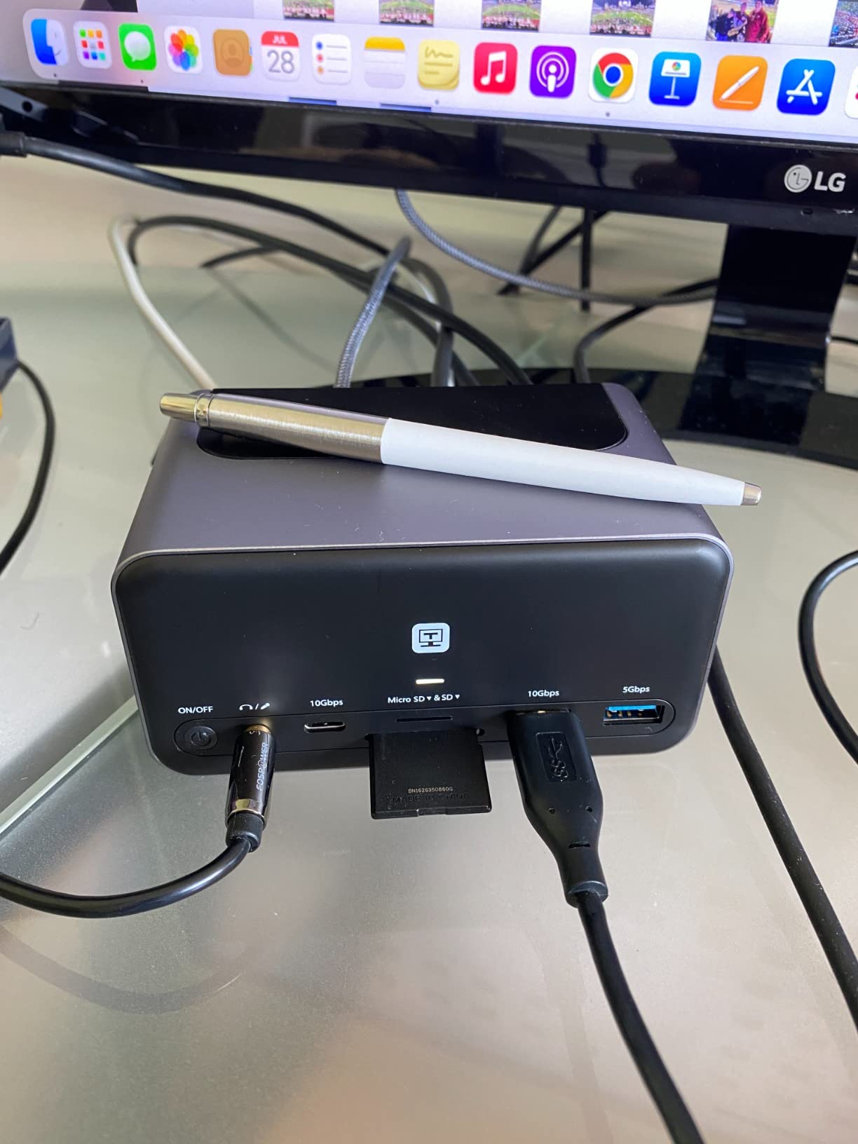 TobenONE 18 in 1 Laptop Docking Station 3 Monitors, Triple 4K HDMI, 9 USB C/A | Docking Station with 3HDMI, Ethernet, PD 3.0, Fits Triple Monitor Office Work, for Windows/Dell/Lenovo Laptops (No Power Adapter) customer photo 2