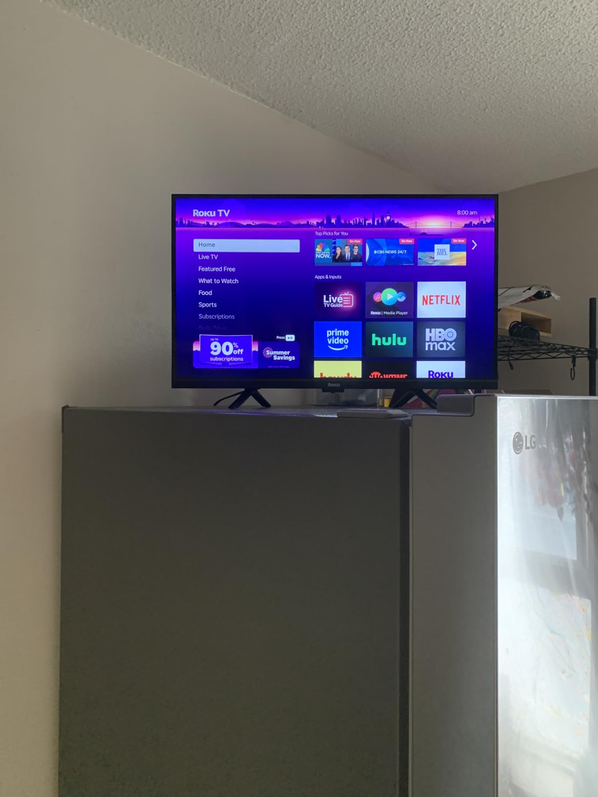 Roku 24-Inch Select Series Smart TV 2026-720p HD TV - RokuTV | Flat Screen LED Television with Voice Remote, Wi-Fi & Bluetooth Headphone Mode customer photo 2