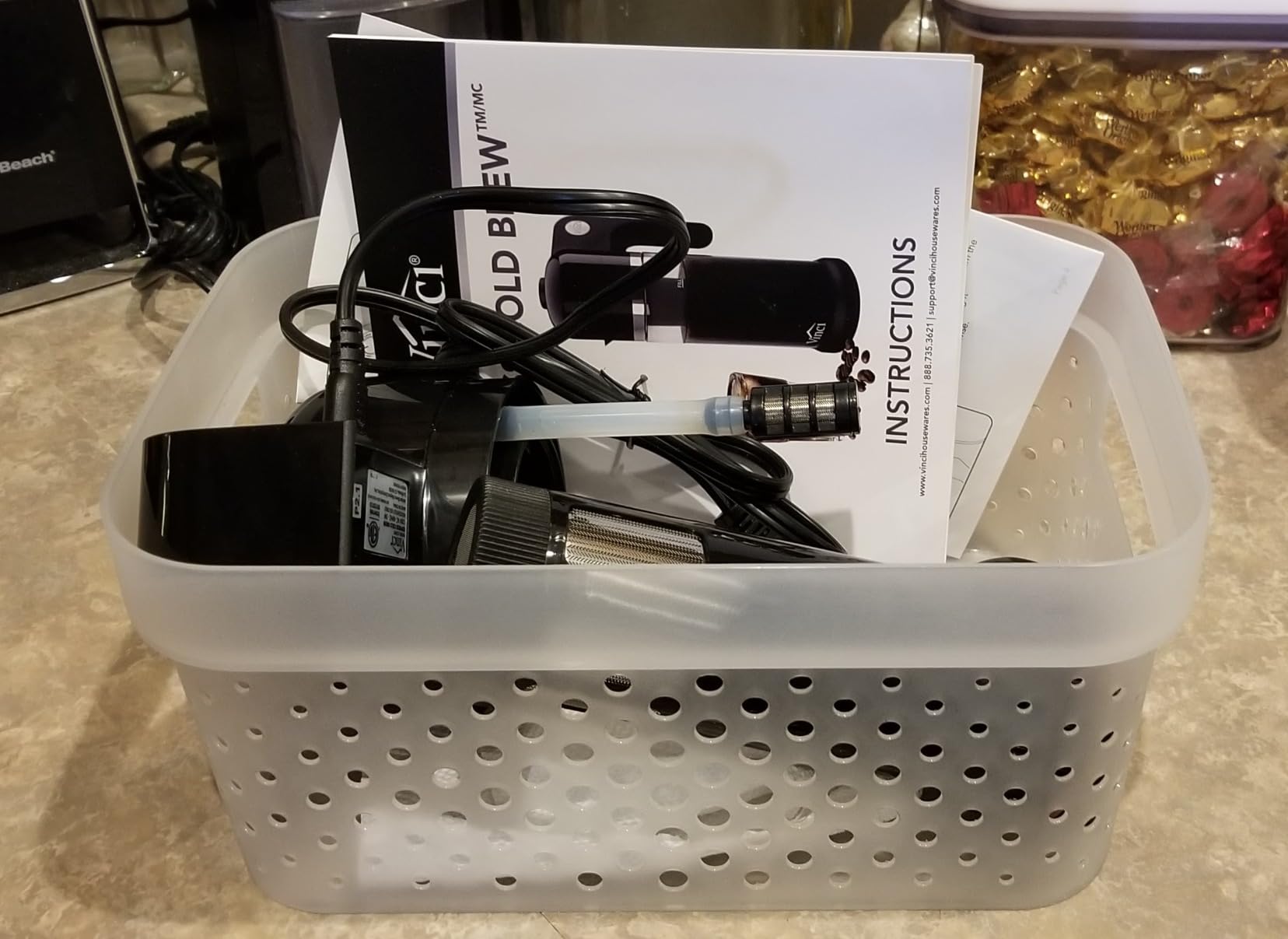 VINCI Express Electric Cold Brew Coffee Maker, 10-Minute Fast Brewer (68oz) customer photo 2