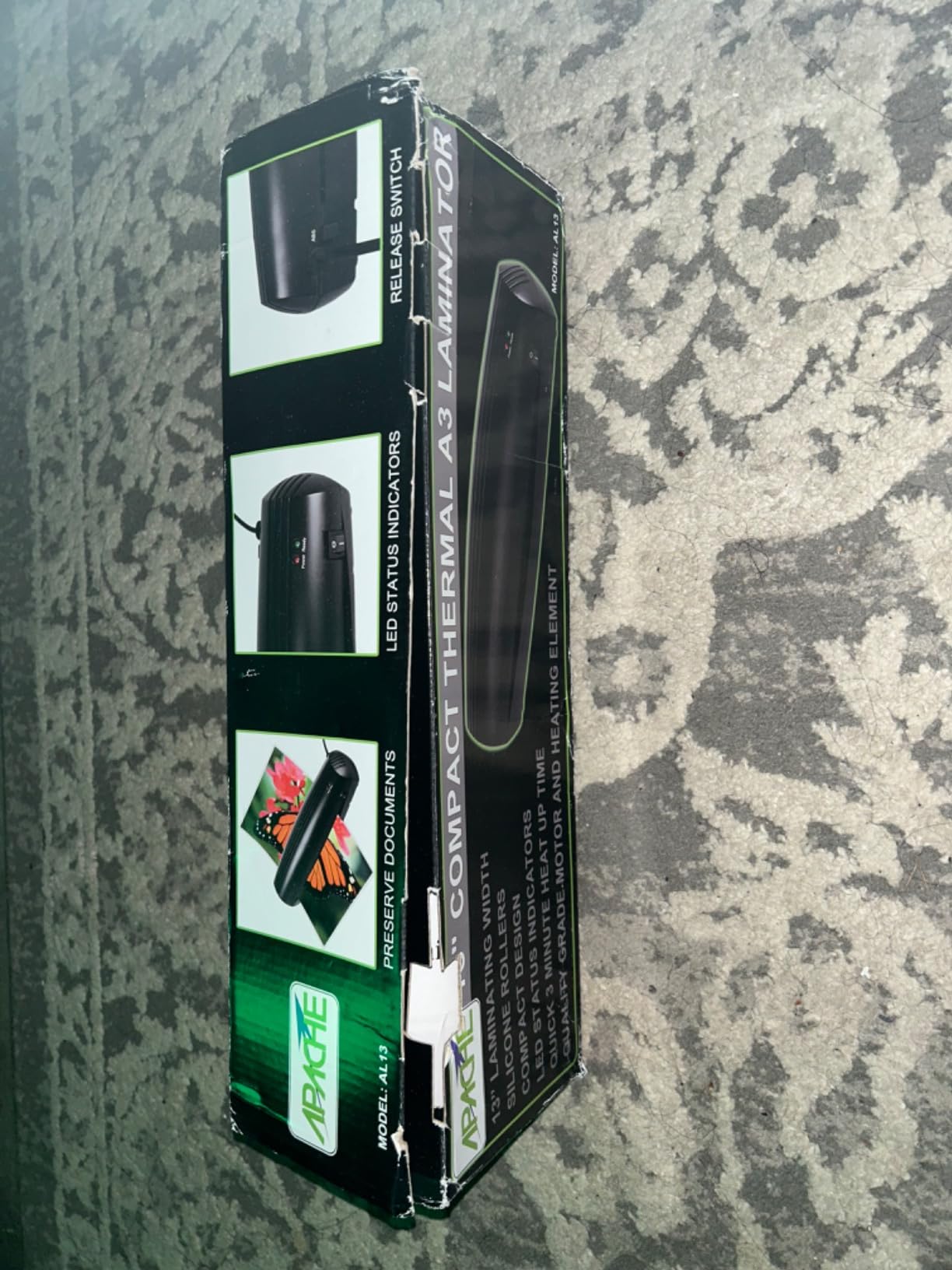 Apache 13 Inch 3-10 Mil Thermal Laminator (and up to 13 & 16 mil) customer photo 2