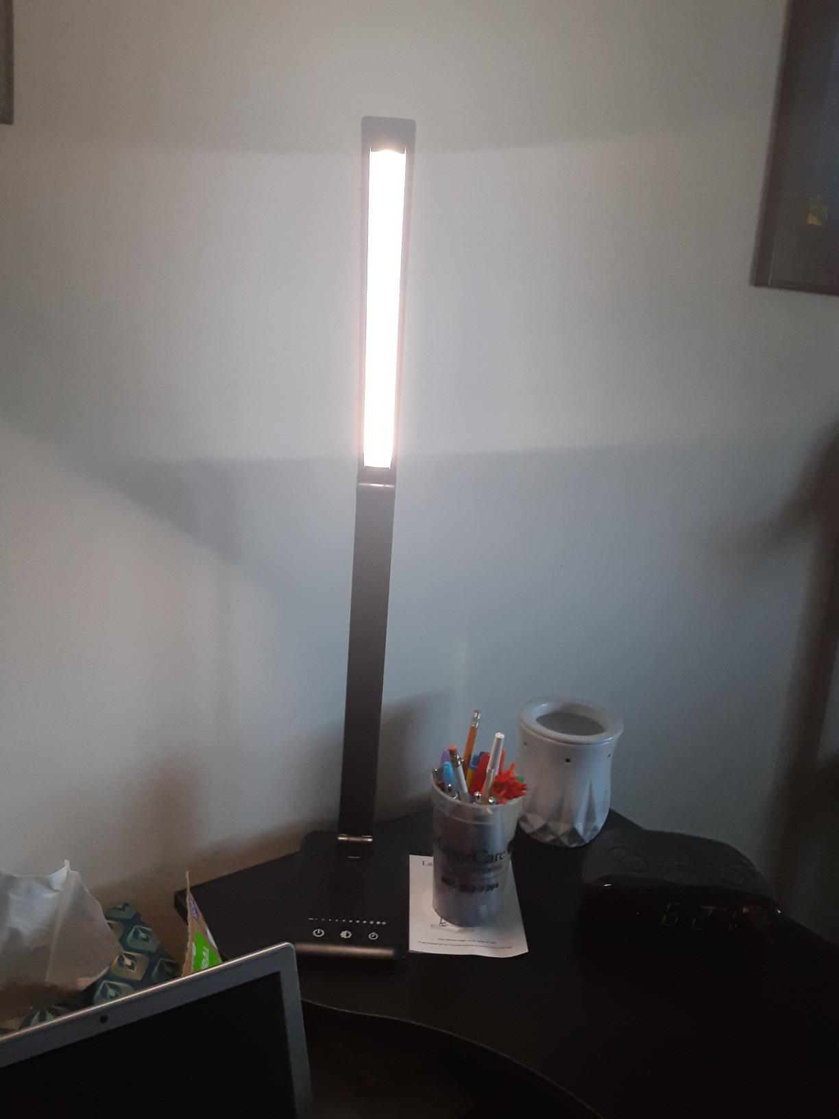 MOICO LED Desk Lamp with Clamp for Office Home- customer photo 1