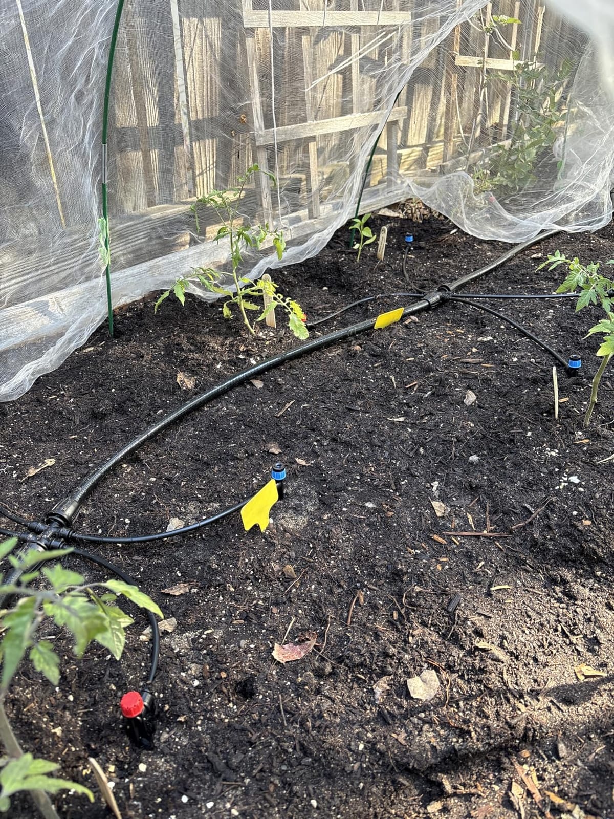 120FT Drip Irrigation System for Garden with 18 Nozzles –360° Adjustable Misting Nozzles, Quick-Connect Design, Ideal for Raised Beds, Lawns, Greenhouses & Outdoor Cooling customer photo 2