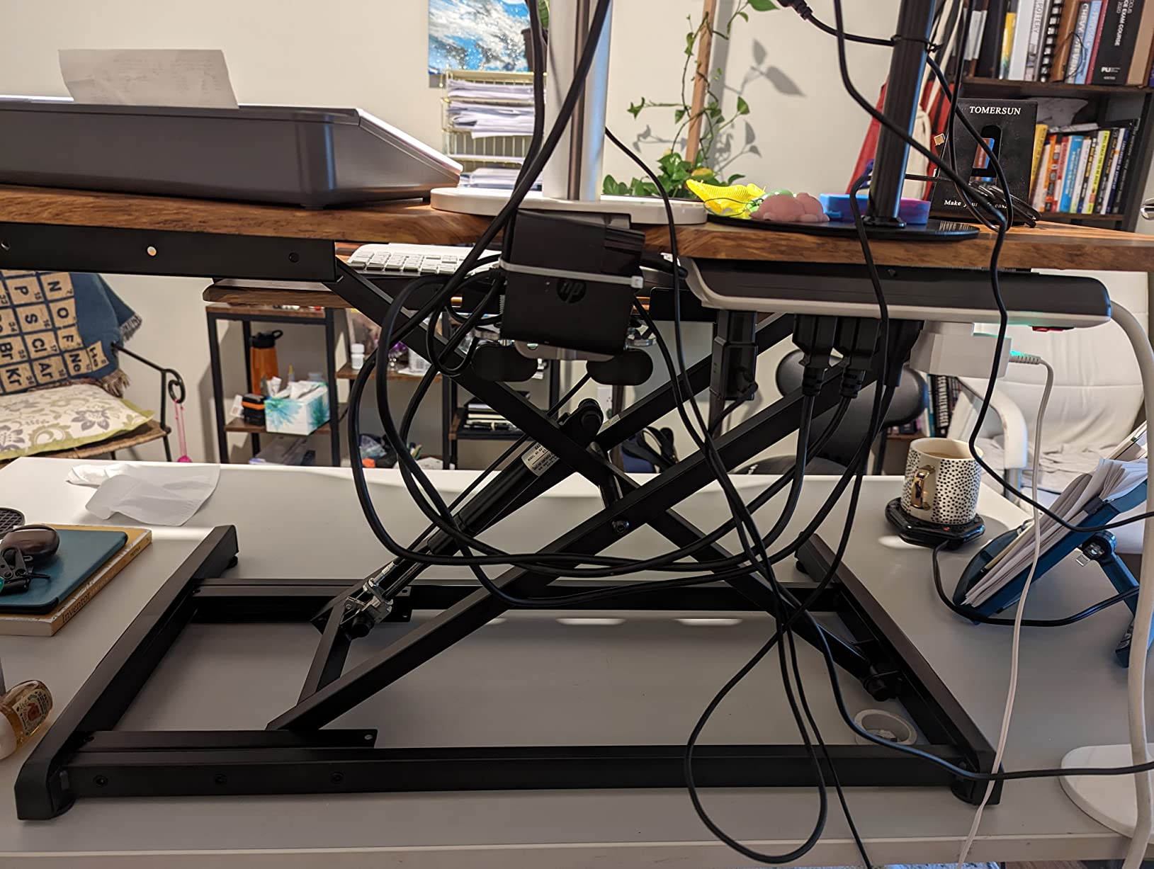 FEZIBO 71 x 37 Inch Large Electric Standing Desk 1