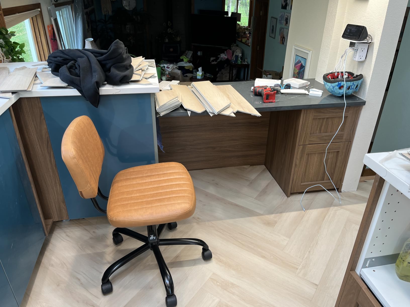 DUMOS ADHD Meditation Chair, Cross Legged Home Office Desk Chair customer photo 1