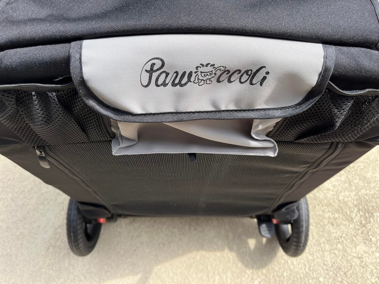 Dog Stroller for Large & Medium Dogs, 4 Wheels Pet Stroller for Large Dogs up to 120lbs, Extra Large Dog Stroller with Foldable Design, Sun Shades, Storage Pocket, Breathable Mesh customer photo 1