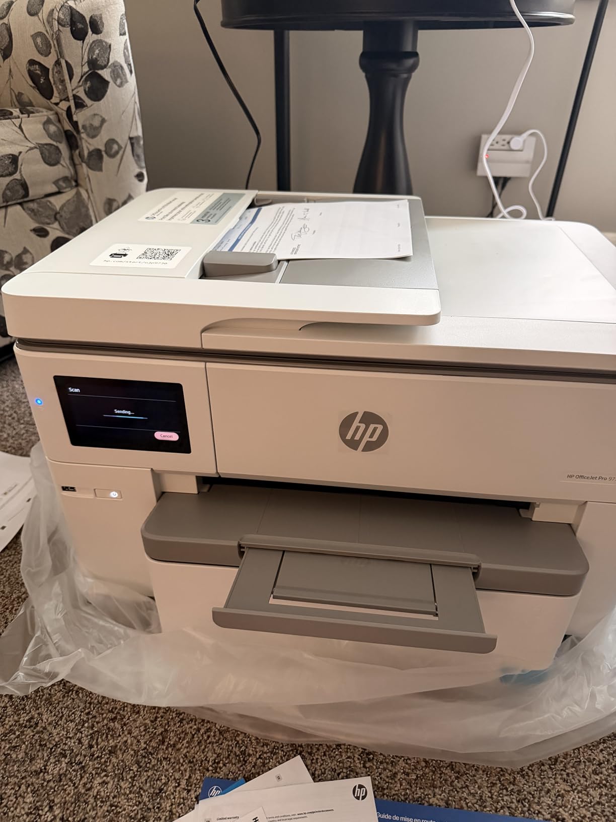 HP OfficeJet Pro 9730 Wide-Format Wireless All-in-One Color Inkjet Printer customer photo 2
