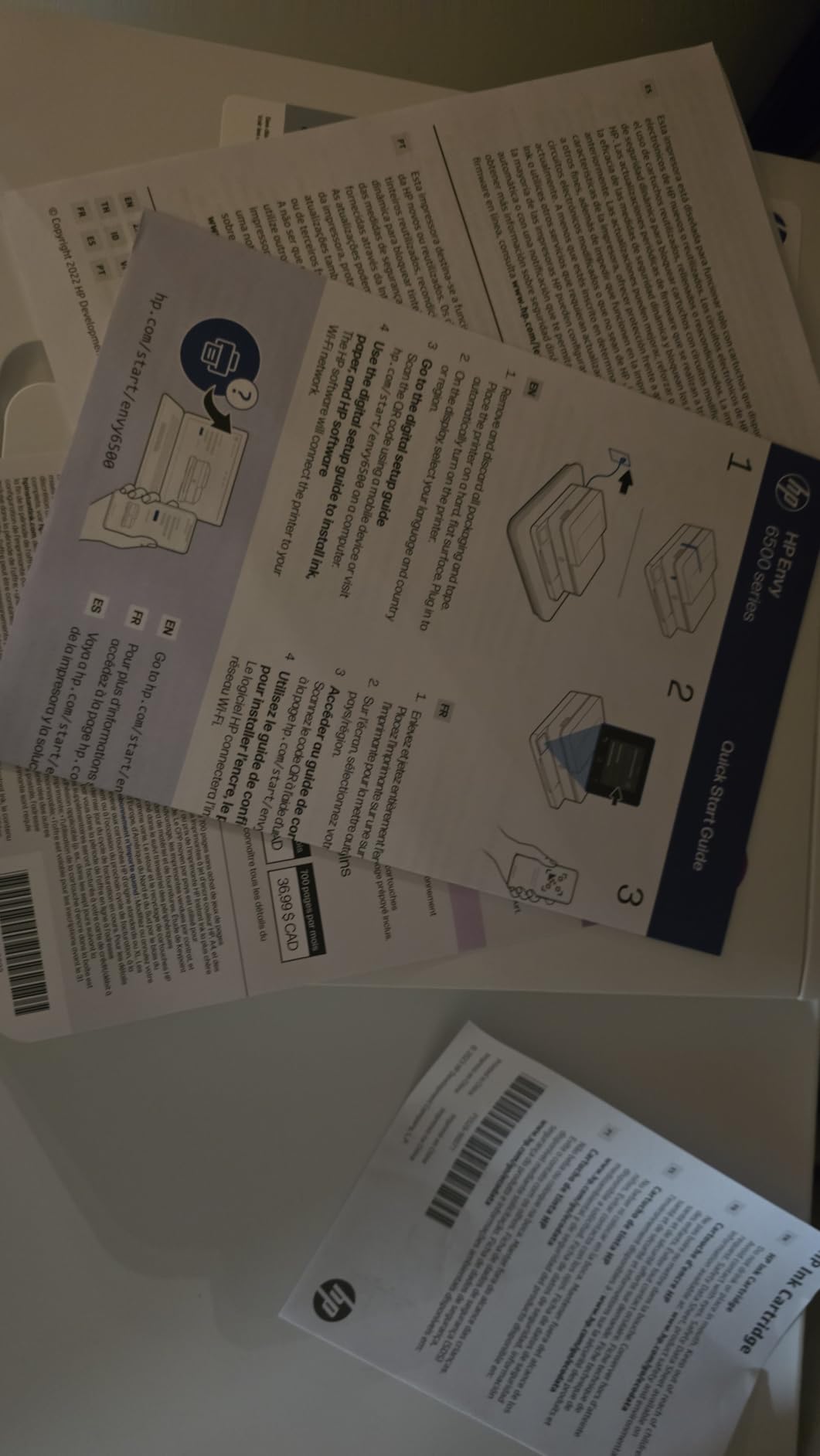 HP Envy 6555 Wireless All-in-One Color Inkjet Printer, Print, Scan, Copy, Duplex Printing Best-for-Home, 3 Month Trial of Instant Ink Included, AI-Capable (C2XR6A) Portobello customer photo 2