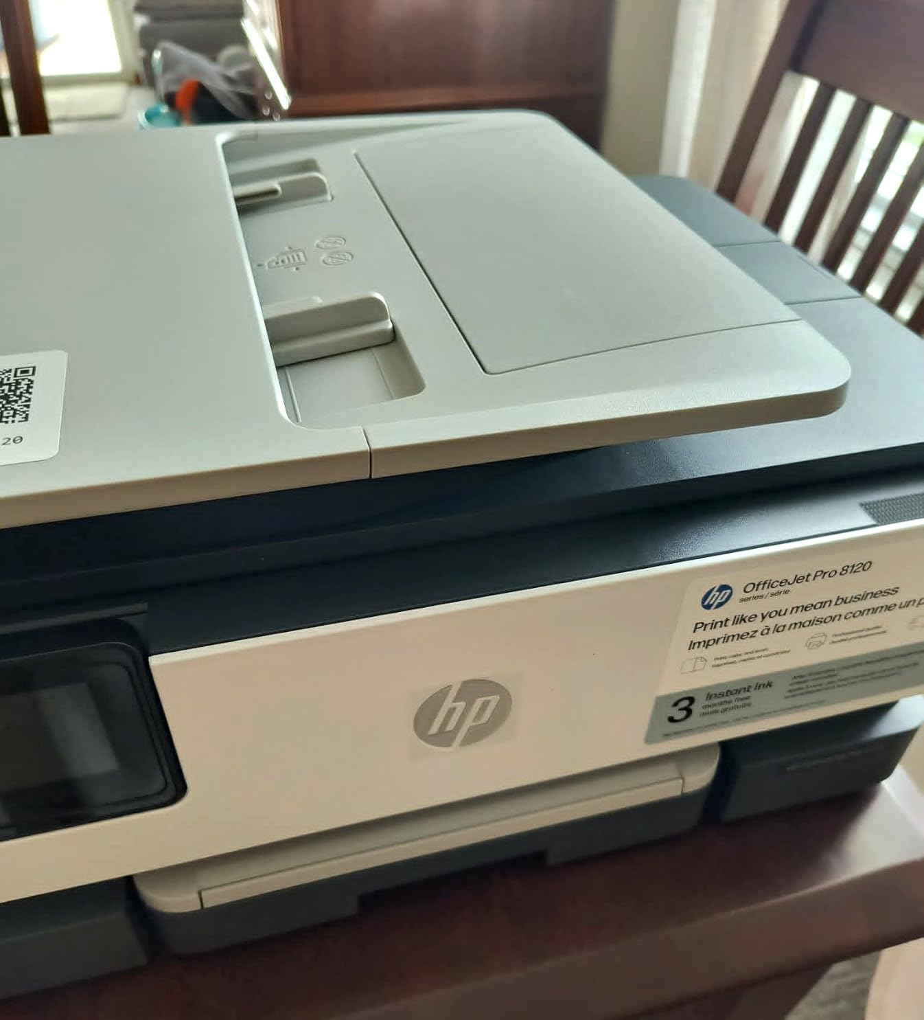 HP OfficeJet Pro 8125 Wireless All-in-One Color Inkjet Printer, Print, Scan, Copy, ADF, Duplex Printing Best-for-Home Office, 3 Month Trial of Instant Ink Included, AI-Capable (C2VJ4A) customer photo 2