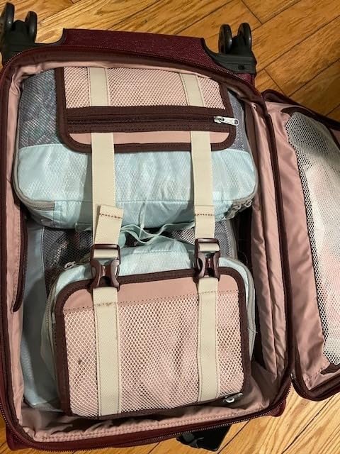 Travelpro Platinum Elite Softside Spinner Set, Dark Blue, 2-Piece (21/25) customer photo 2