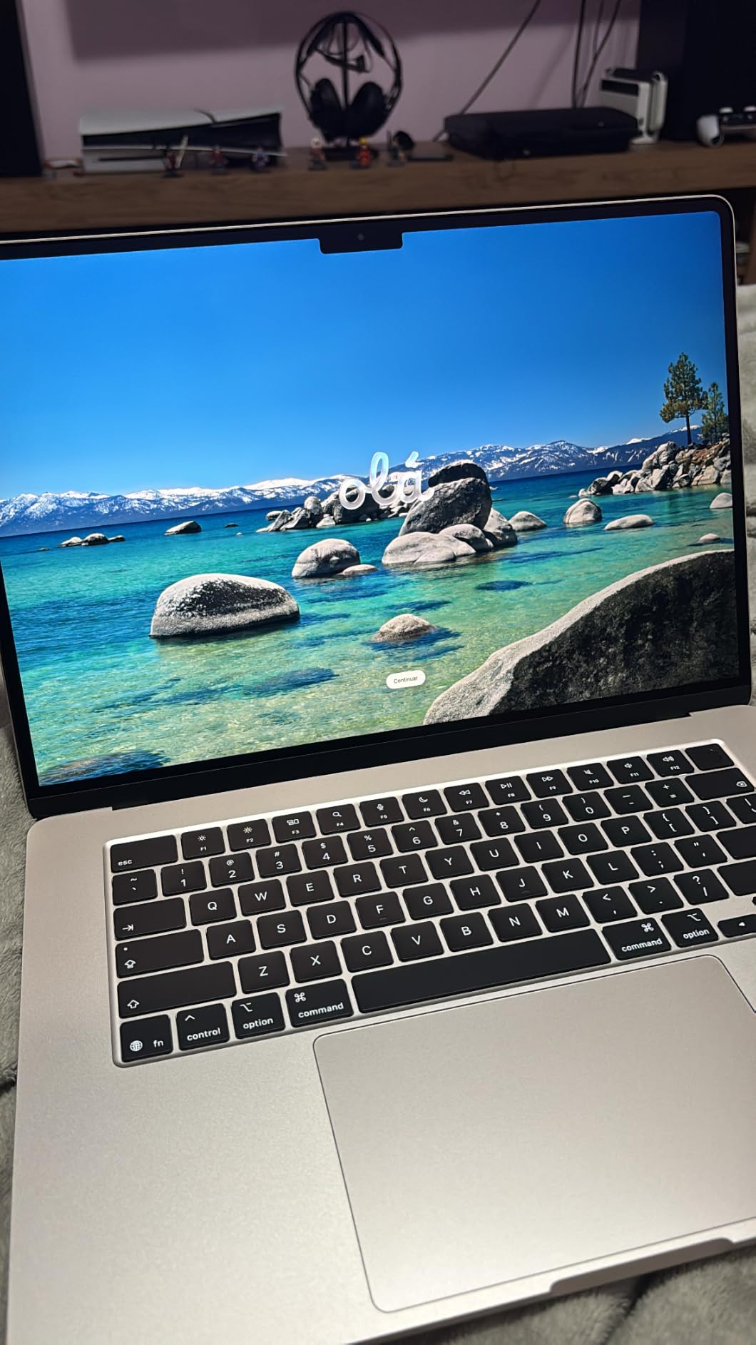 Apple 2026 MacBook Air 15-inch Laptop with M5 chip: Built for AI, 15.3-inch Liquid Retina Display, 16GB Unified Memory, 512GB SSD, 12MP Center Stage Camera, Touch ID, Wi-Fi 7; Sky Blue customer photo 2