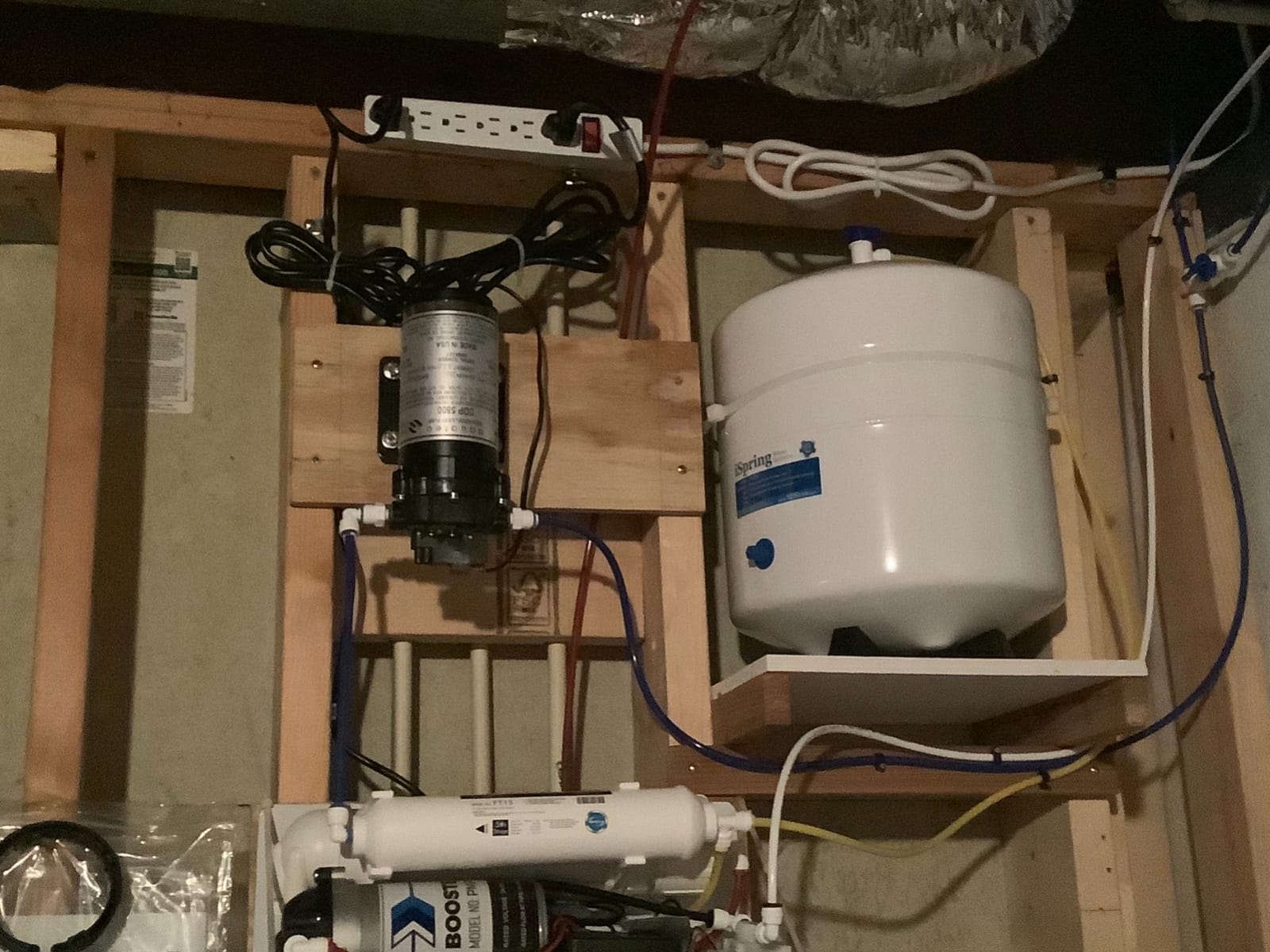 iSpring RO5004F-AK UV Alkaline Reverse Osmosis Water Filter, SGS Tested PFAS and TDS Reduction, 500 GPD Tankless Remineralization RO System Under Sink, Filter Life Monitor, 2:1 Pure to Drain customer photo 2