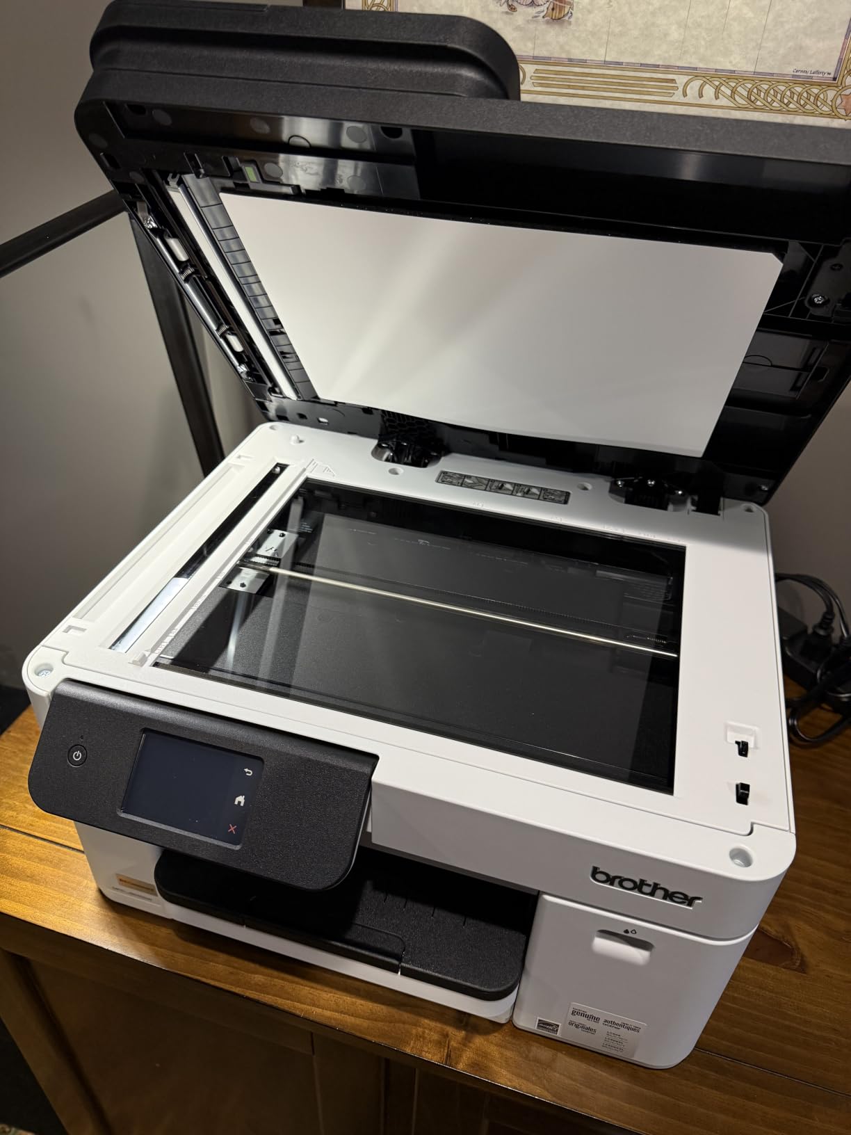 Brother INKvestment 5010 Wireless Color Inkjet All-in-One Printer with Automatic 2-Sided Copy & Scan with 2.7
