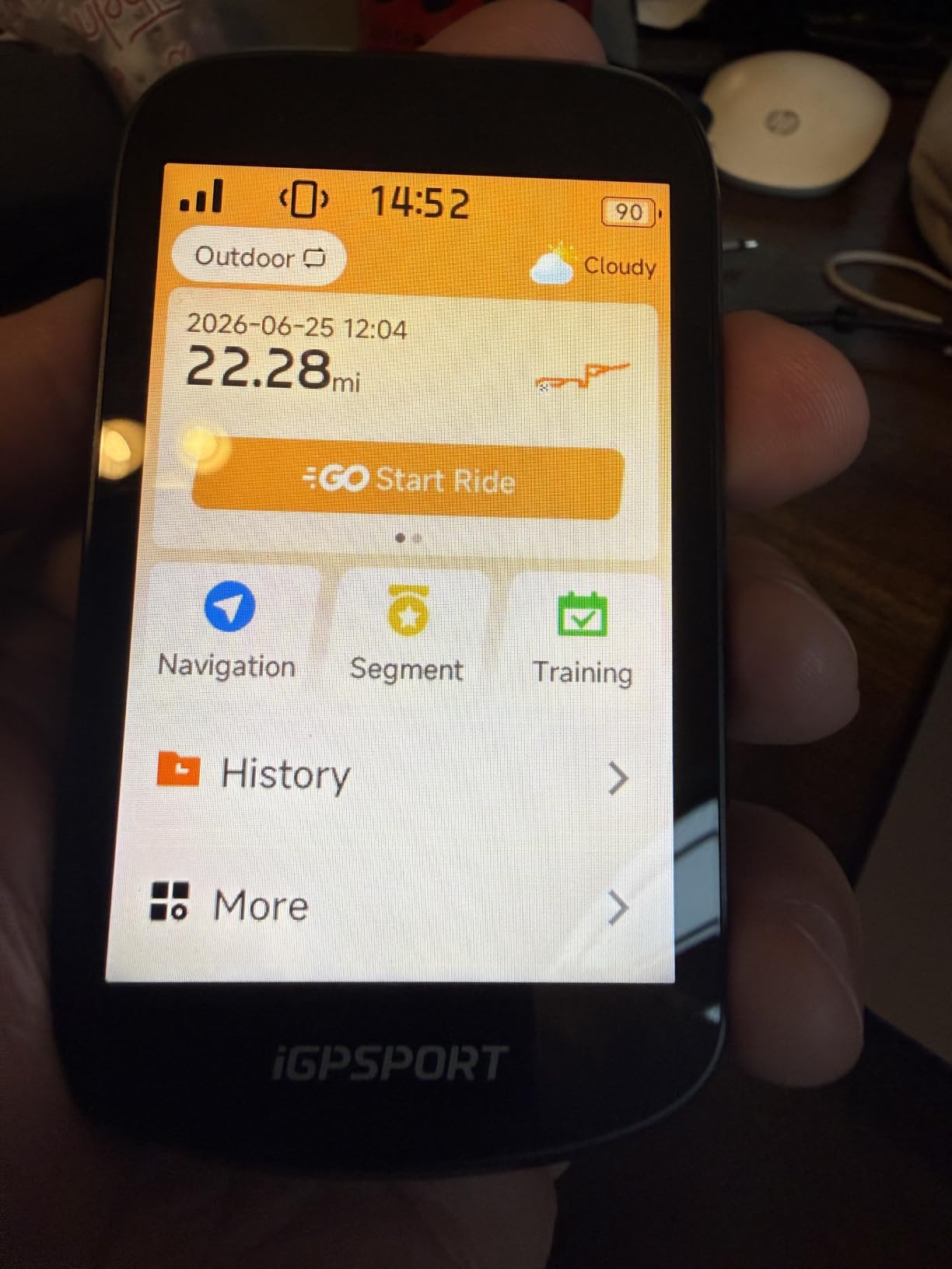 iGPSPORT BSC500 GPS Bike Computer, 3.3