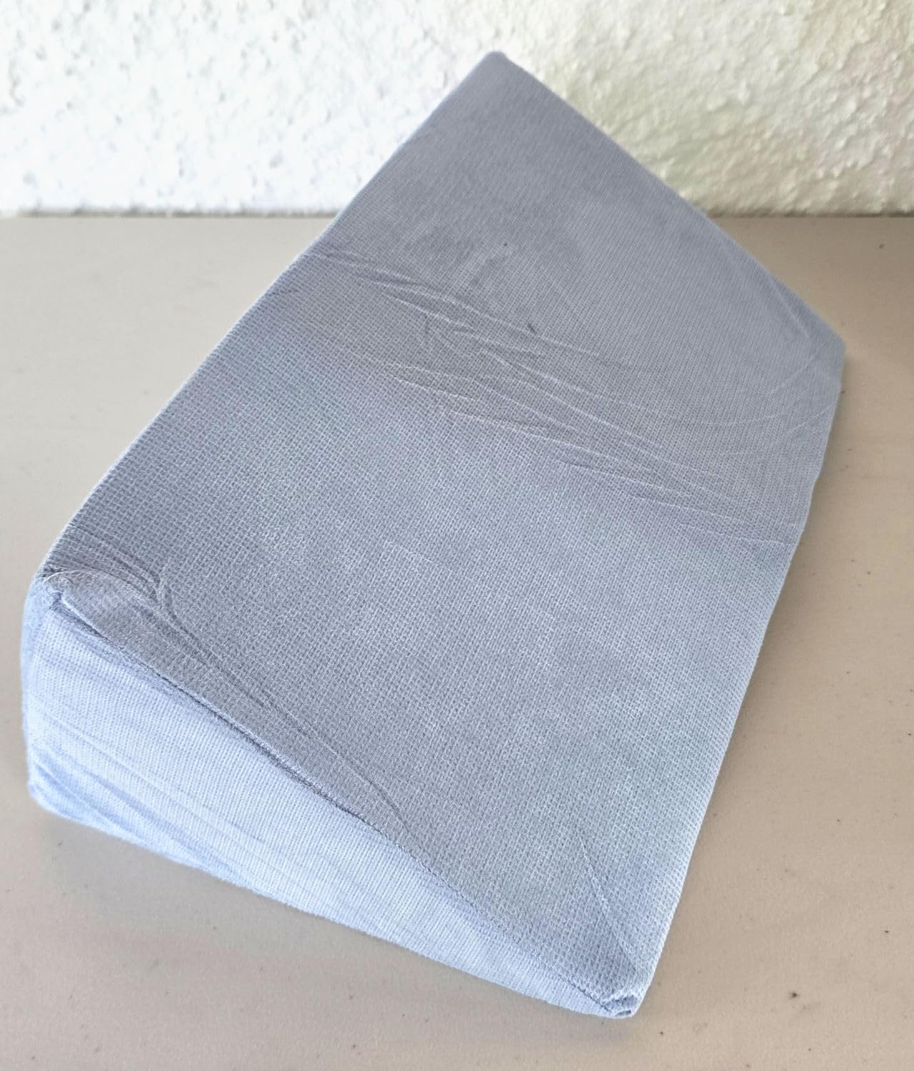 Small Wedge Pillow, Compact Positioning Wedge with Stable Support | High-density Foam, Triangle Wedge Design, 15x9.4x5.5 In, for Office Chair, Bed, Sofa, Travel and Everyday Comfort customer photo 2
