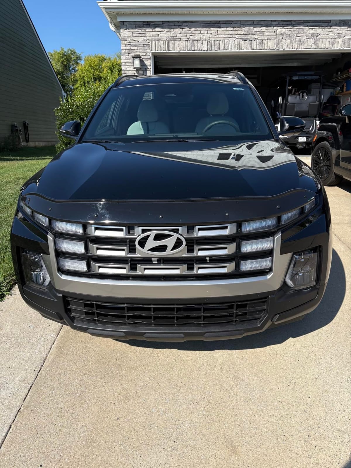 Hood Deflector Guard fits Nissan Frontier (D40) 2005-2021 Bugflector Bug & Bonnet Shields, Black ABS Hood Protector, Protects from Particles & Bug, All Weather Car Exterior Accessories customer photo 2
