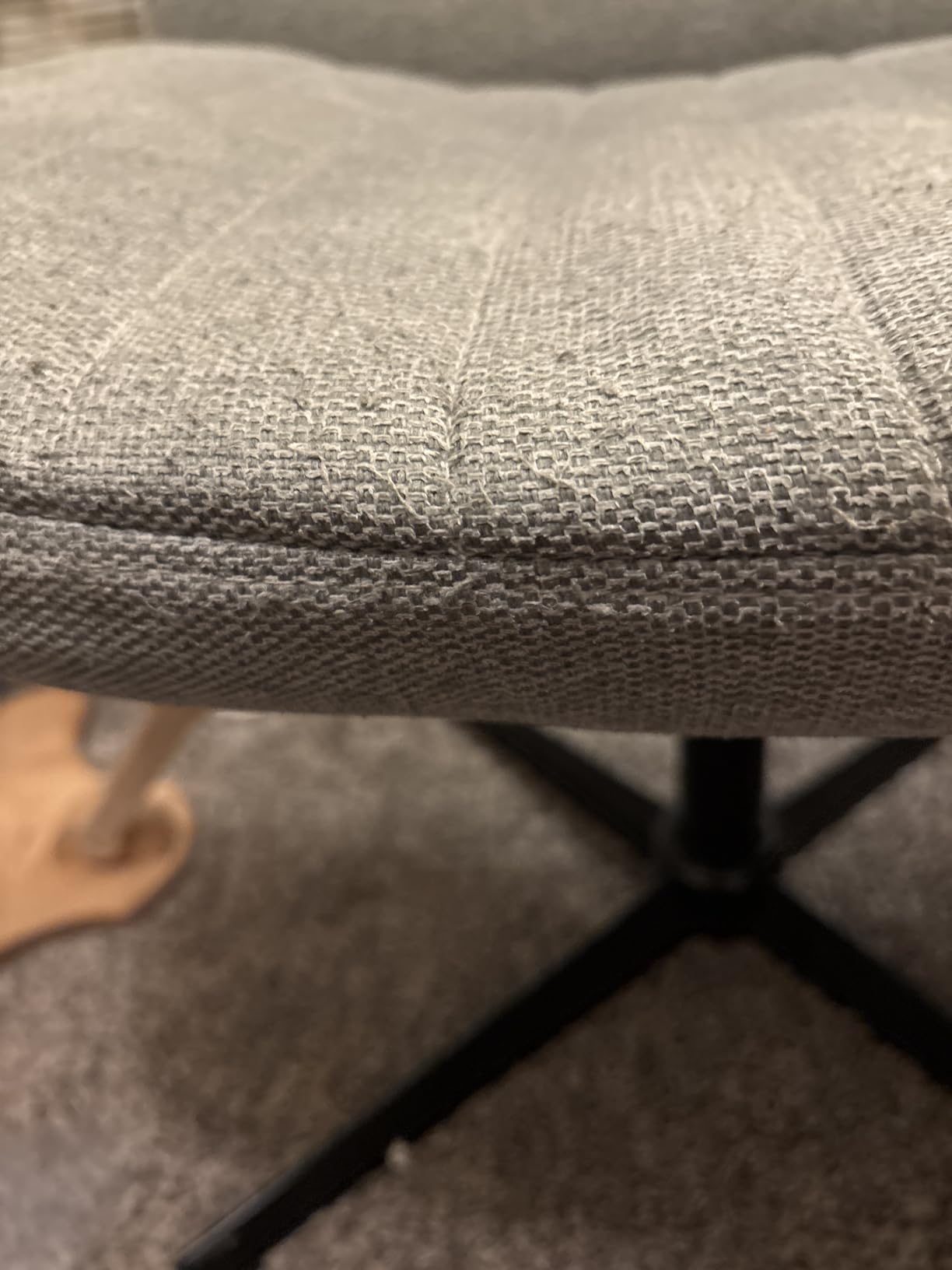OLIXIS Armless Home Office Chair, Ergonomic Small Desk Chair | Mesh Back, Removable Washable Foam Cushion, Height Adjustable, Rolling Swivel Wheels, Small Space, Green customer photo 2