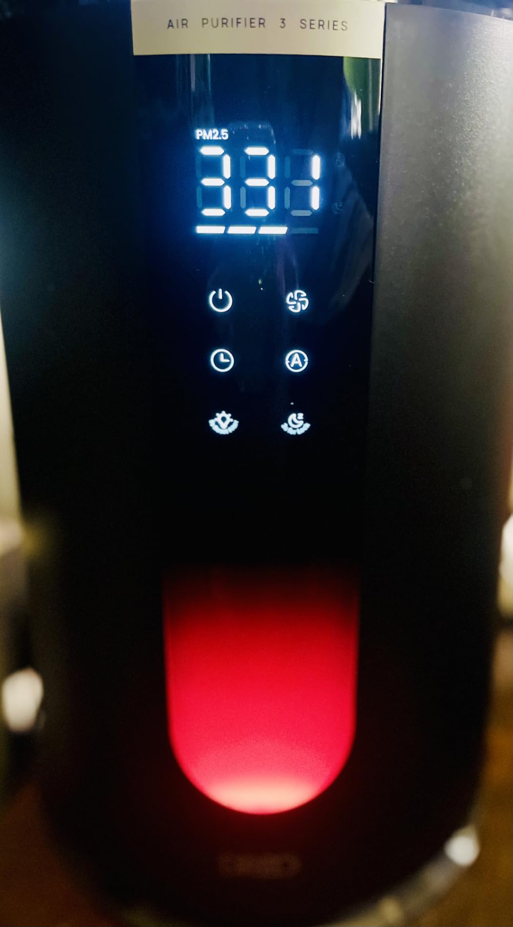 DREO Smart Air Purifier for Home, AHAM VERIFIDE Air Cleaner for Bedroom, Pets, Smoke, Dust, Pollen & Odors, Wi-Fi/Voice/Alexa, PM2.5 Monitor, Auto, Turbo, HEPA Sleep Mode, DR-HAP008S (Dreo 338S) customer photo 2