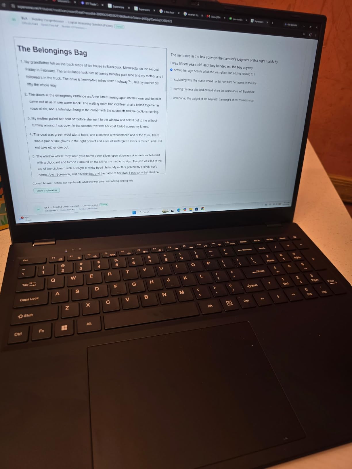 jumper 17.6 Inch Laptop, N95 CPU, 16GB LPDDR5 640GB Storage, 100% sRGB FHD Display, Windows 11, Backlit Keyboard, WiFi-6, 7000mAh, DC Fast-Charging, Laptops for Students and Business customer photo 2