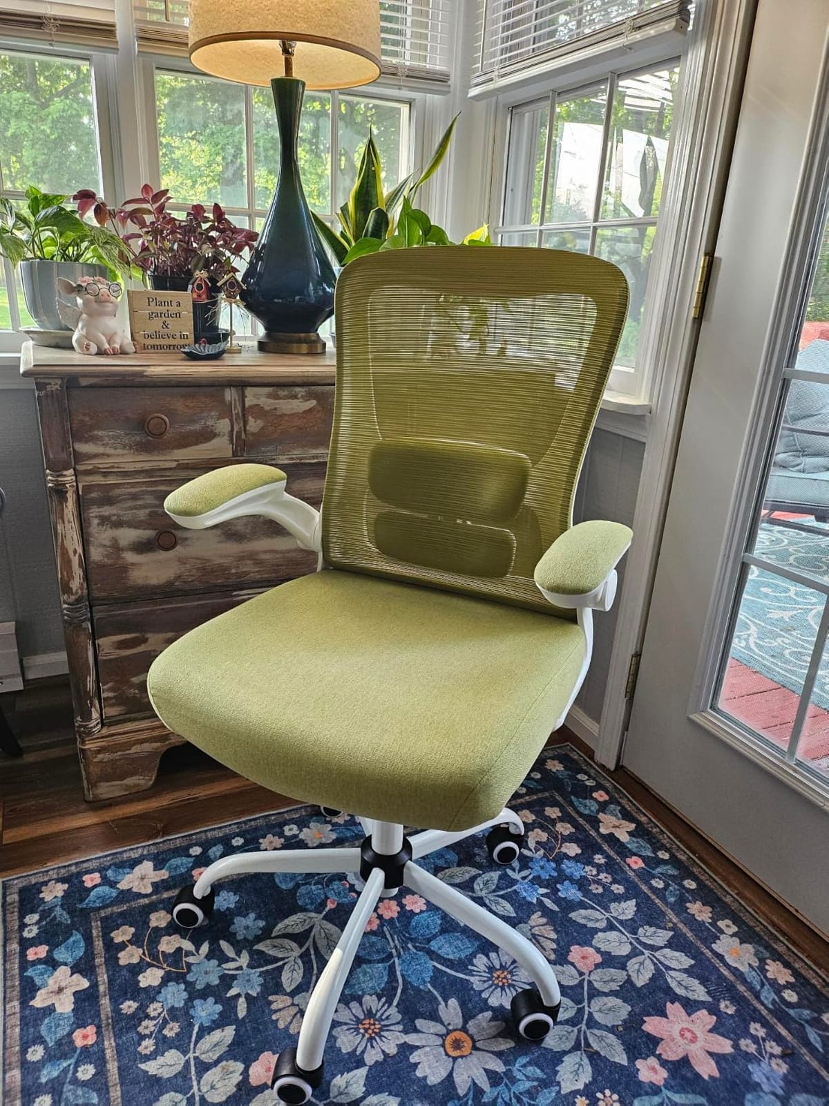 Ergonomic Office Chair for Long Hours, Adjustable Padded Lumbar Support for Lower Back Relief, 330 lb Capacity, Comfortable Computer Desk Chair for Home Office, Work & Study customer photo 1