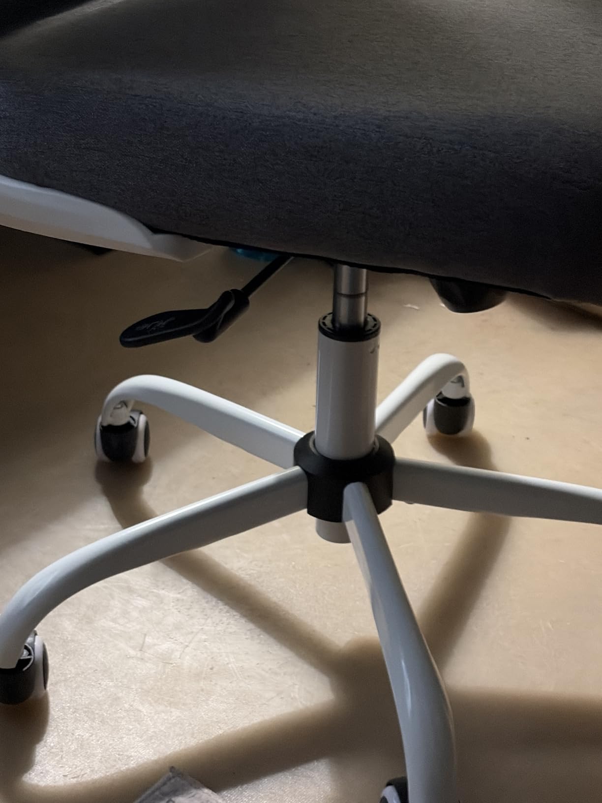 Ergonomic Office Chair - High Back Desk Chair with Adjustable Lumbar Support, Breathable Mesh Back, 330LBS Capacity, Easy Assembly (White/White) customer photo 2