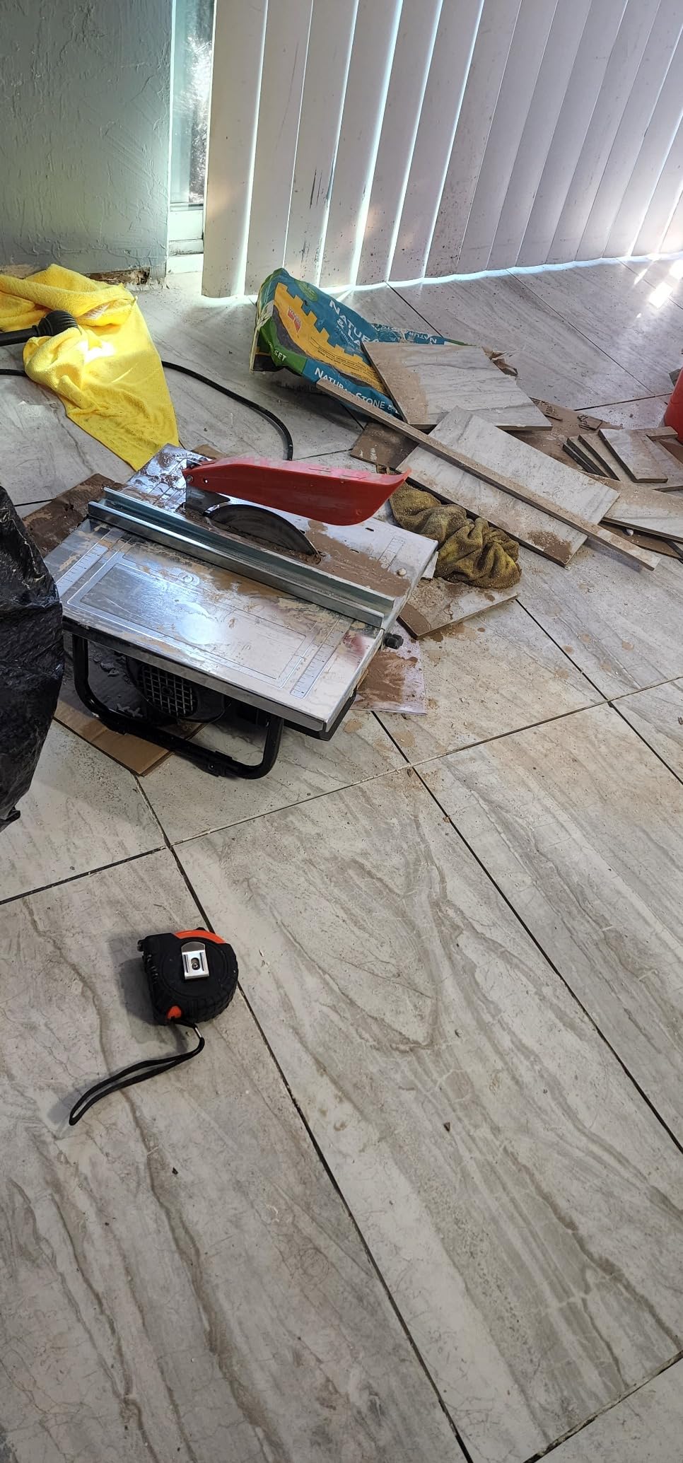 VEVOR Wet Tile Saw 7 Inch 65Mn Steel Blade 3600 RPM Tile Cutter Wet Saw customer photo 1