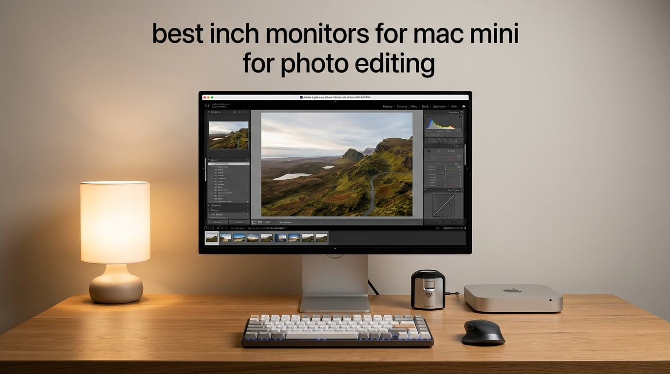 best 27 inch monitors for mac mini for photo editing