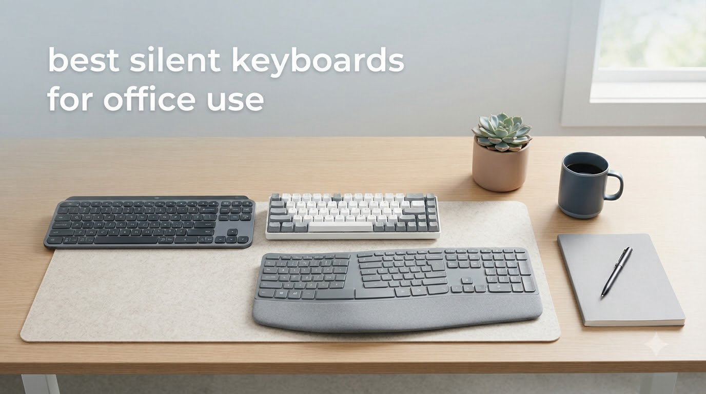 best silent keyboards for office use