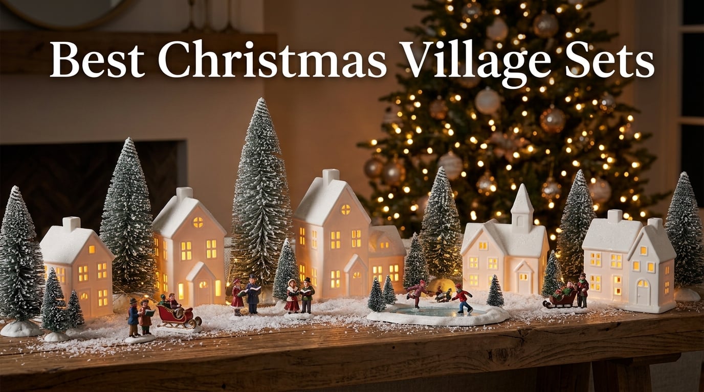 Best Christmas Village Sets