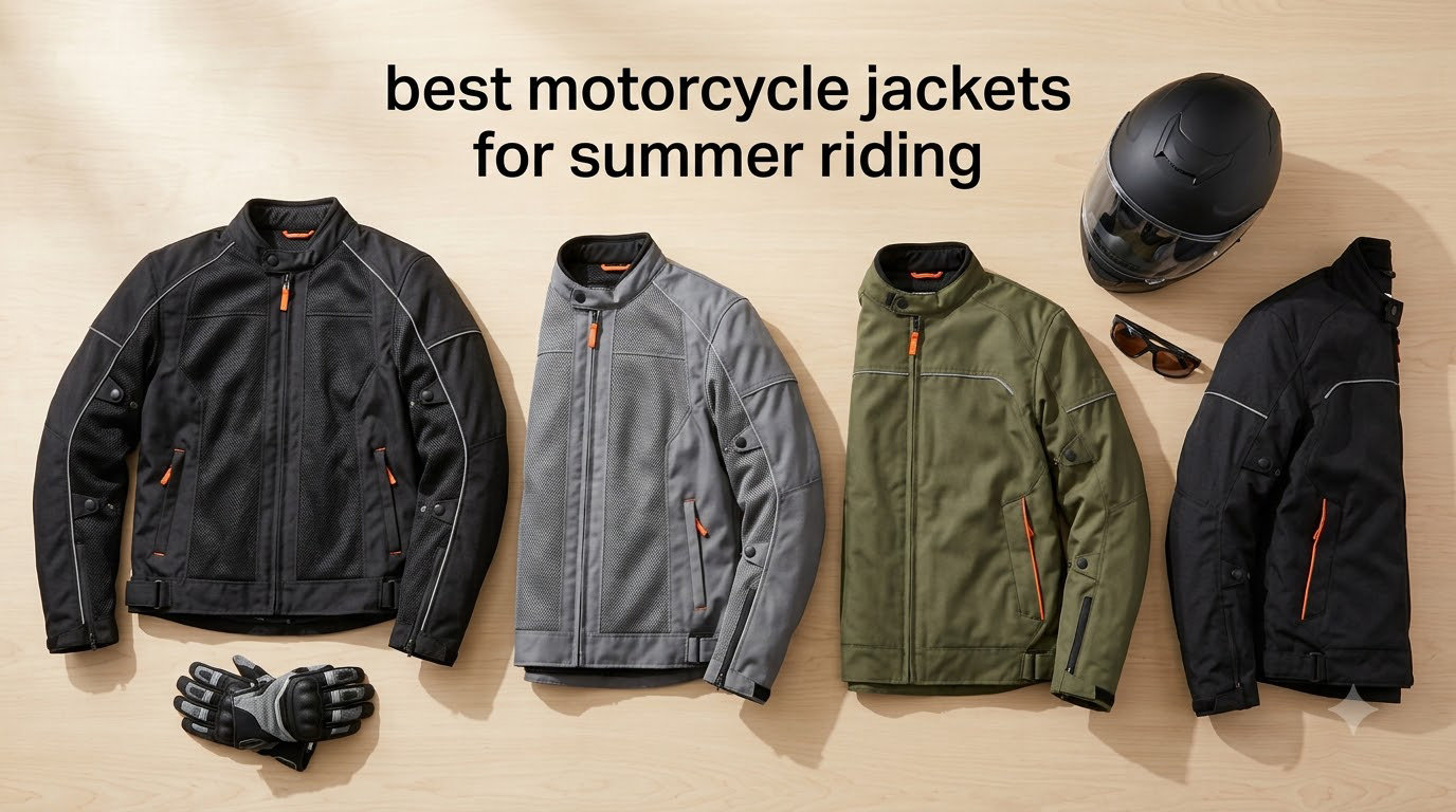 best motorcycle jackets for summer riding