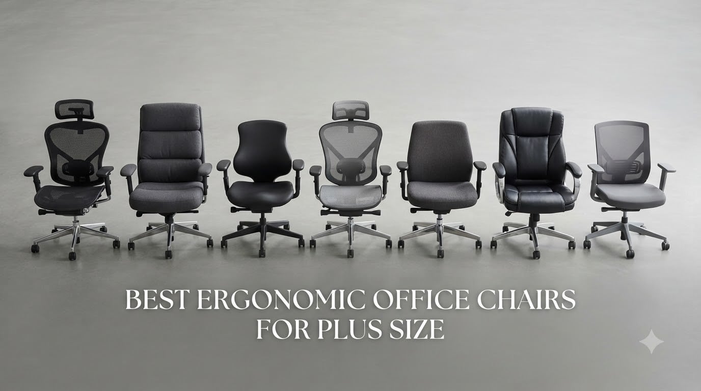 best ergonomic office chairs for plus size