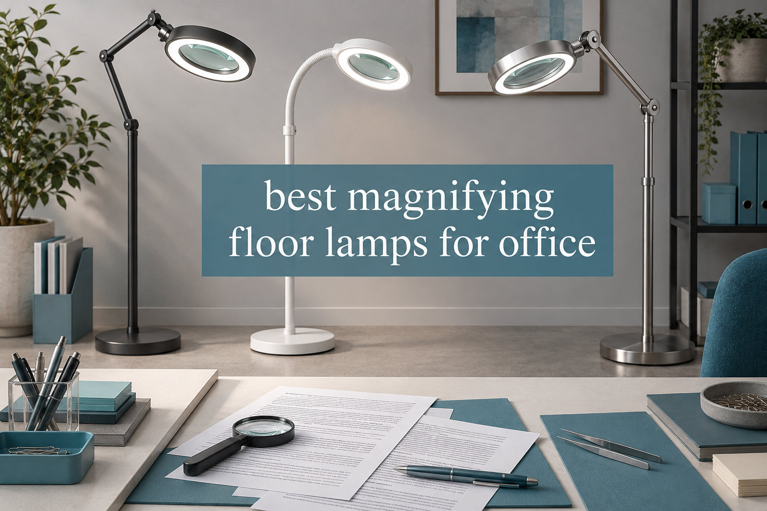 best magnifying floor lamps for office