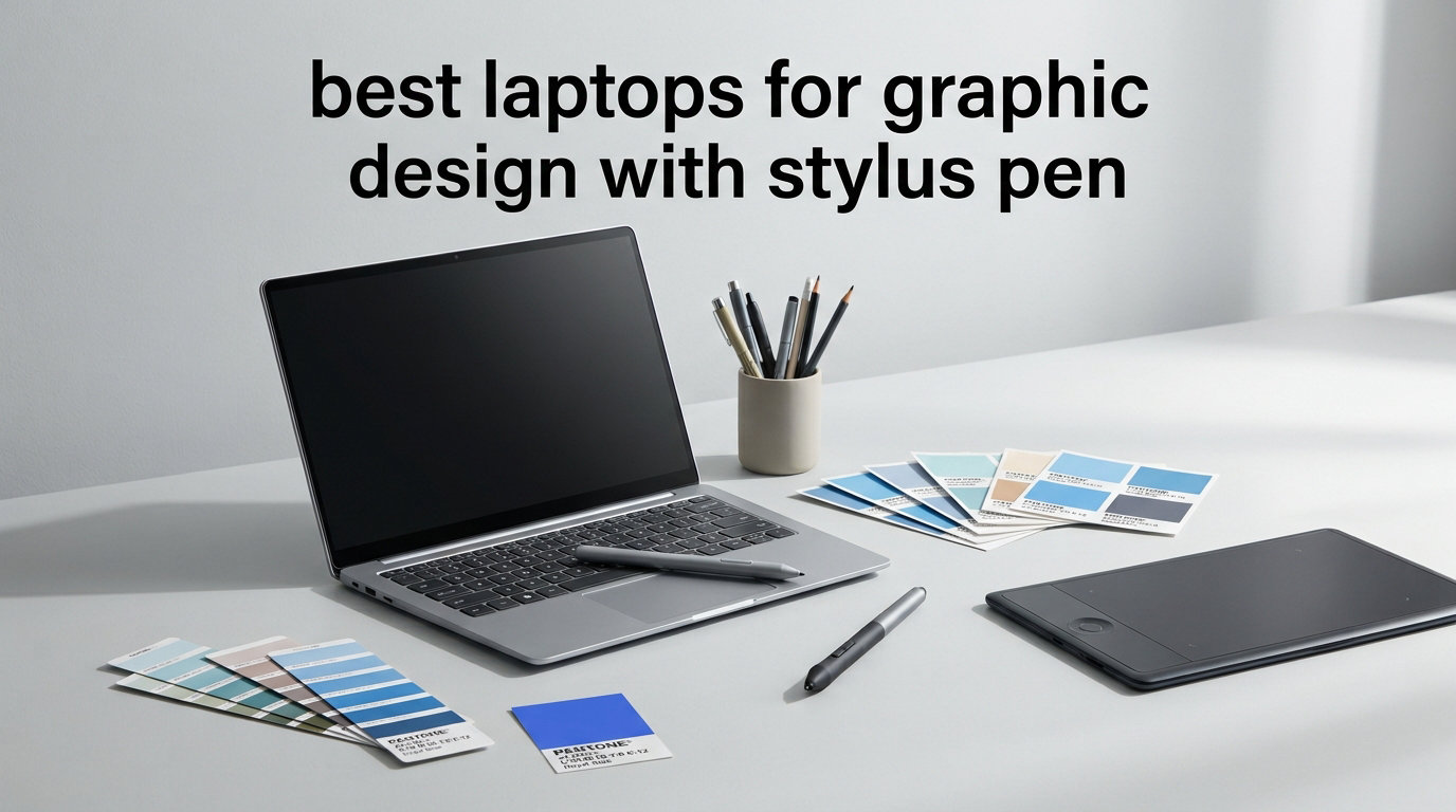 best laptops for graphic design with stylus pen