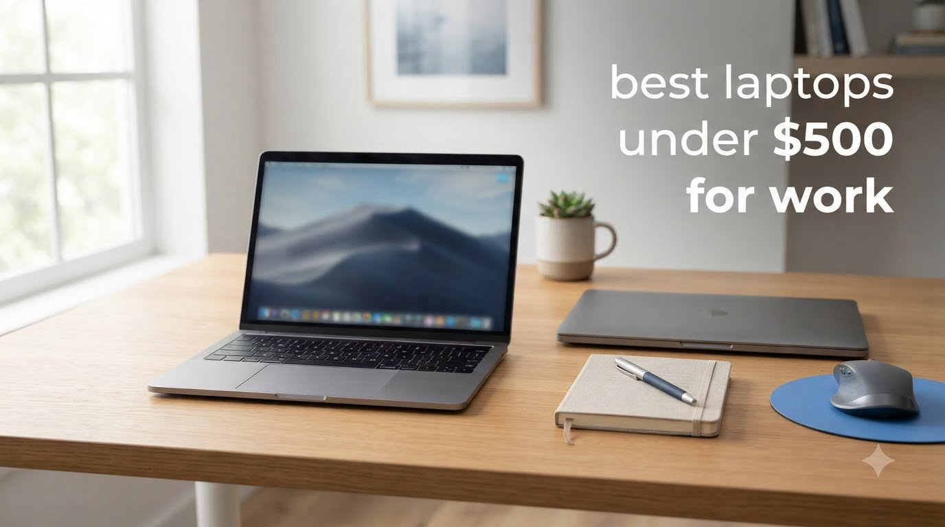 best laptops under $500 for work