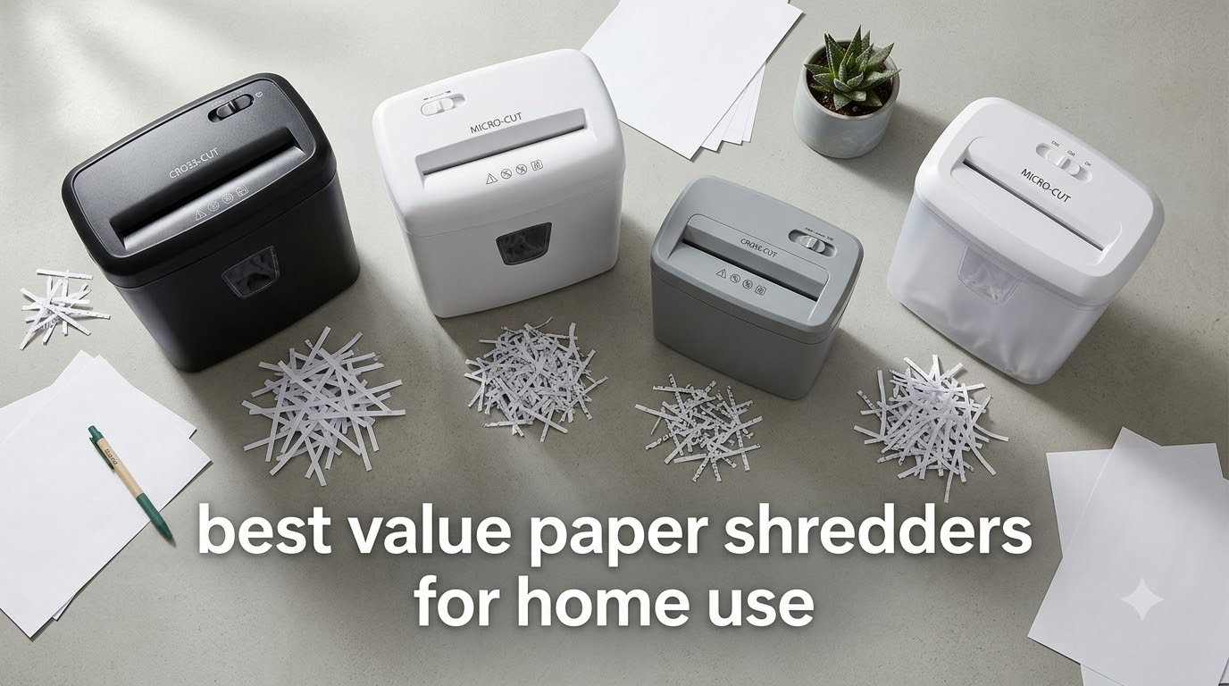 best value paper shredders for home use