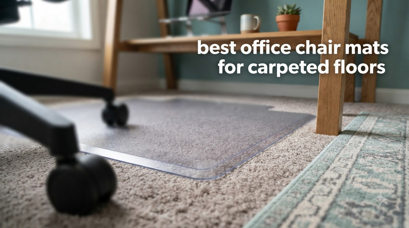 best office chair mats for carpeted floors