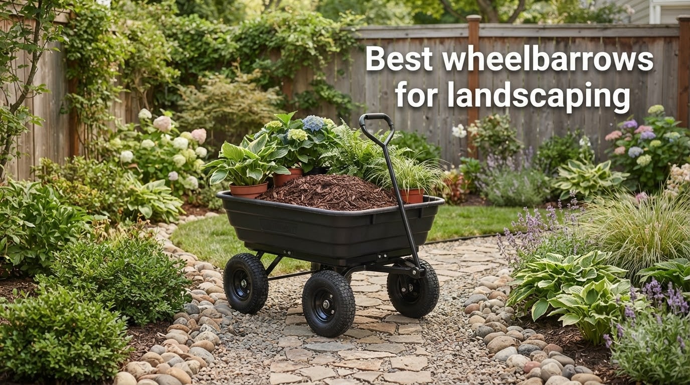 Best wheelbarrows for landscaping