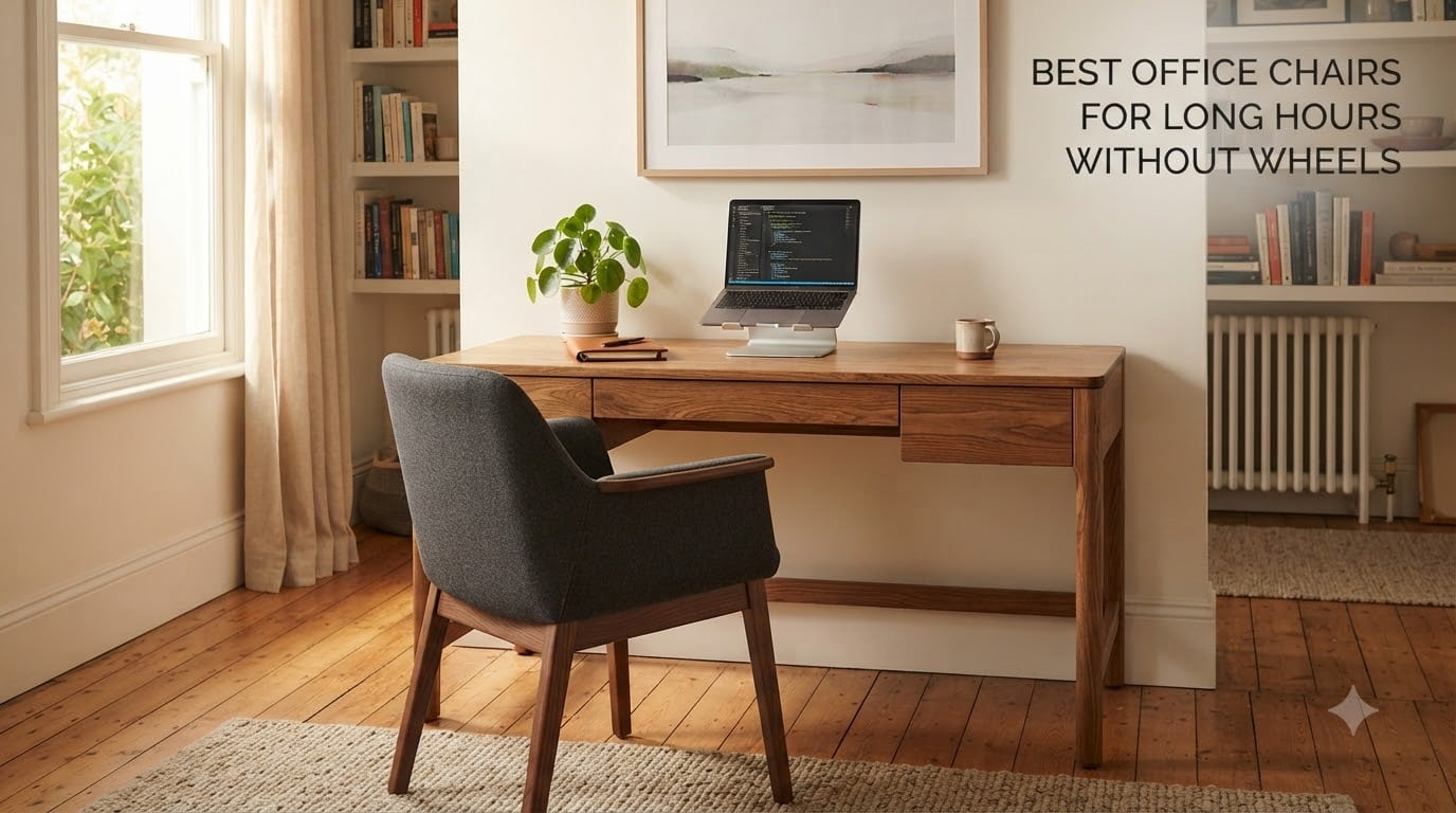 best office chairs for long hours without wheels
