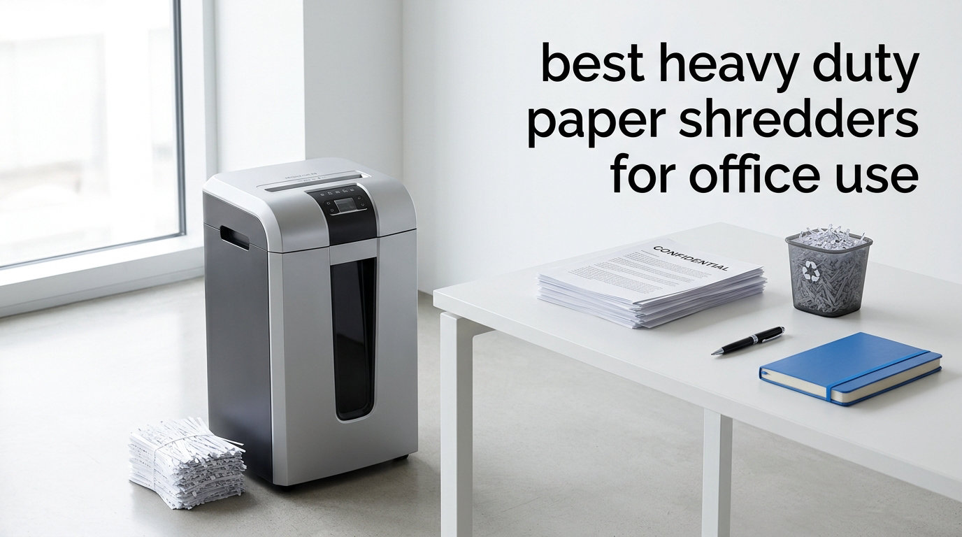 best heavy duty paper shredders for office use