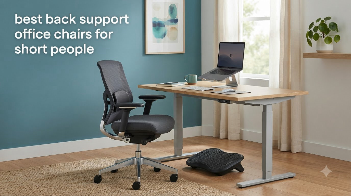 best back support office chairs for short people