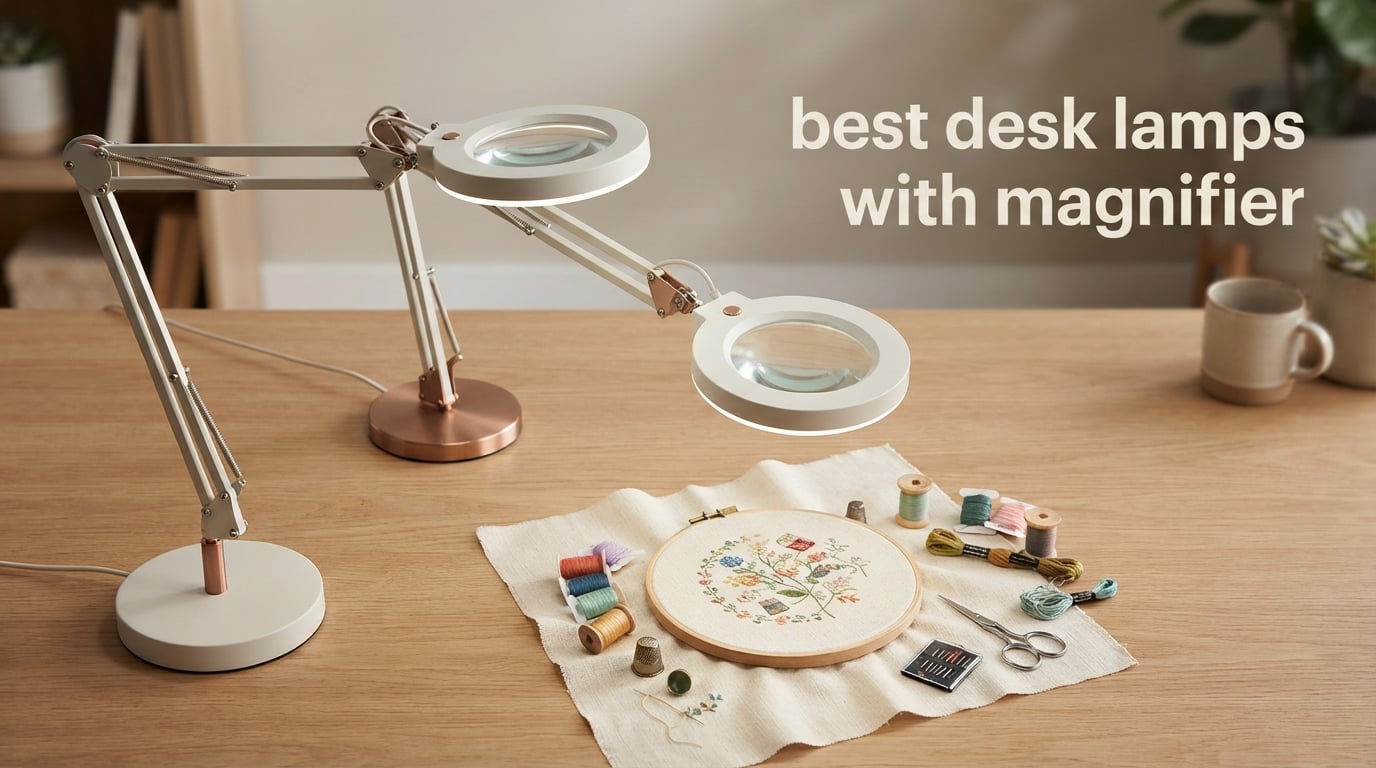 best desk lamps with magnifier
