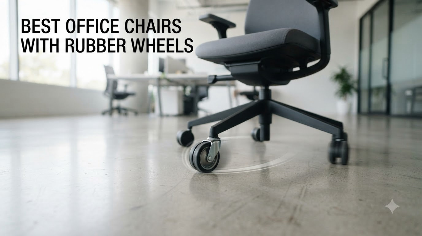best office chairs with rubber wheels