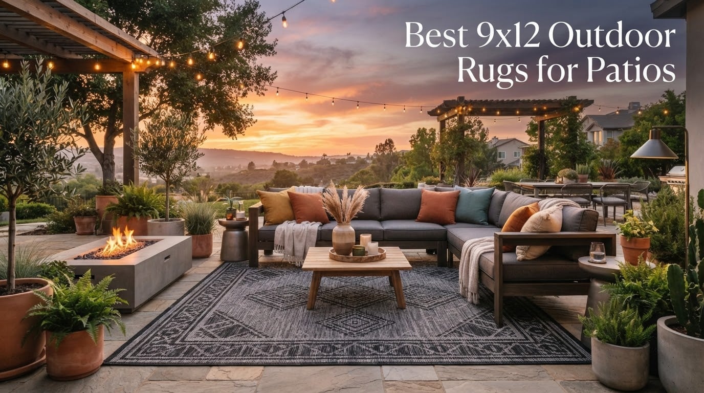 Best 9x12 Outdoor Rugs for Patios