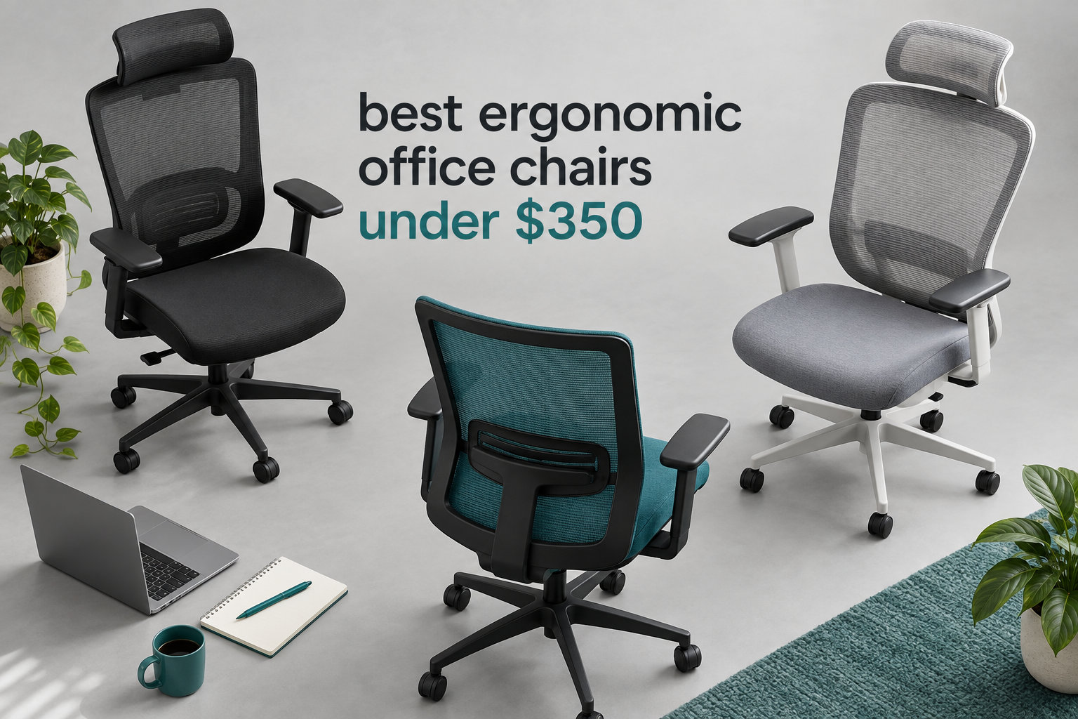 best ergonomic office chairs under $350