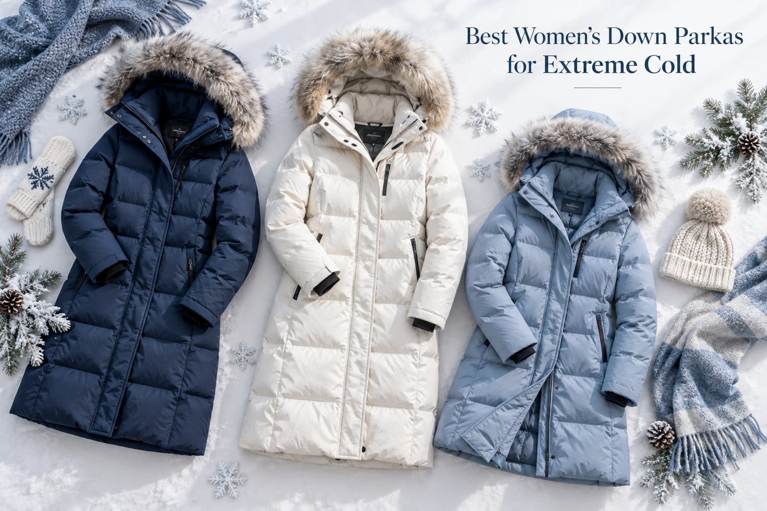 Best Women's Down Parkas for Extreme Cold