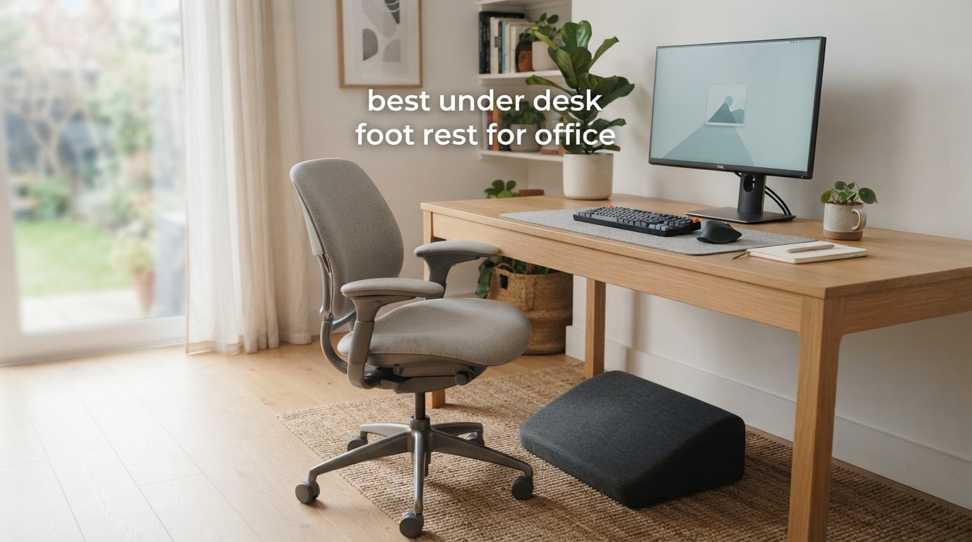 best under desk foot rest for office