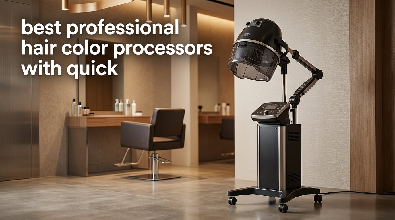 best professional hair color processors with quick