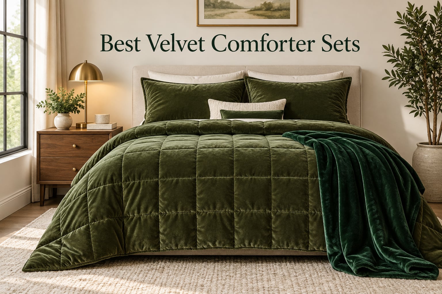 Best Velvet Comforter Sets